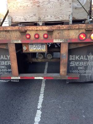 This is the truck that hit me.