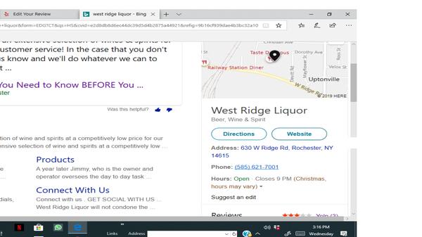 West Ridge Liquor