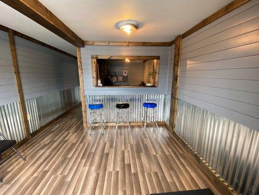 Our waiting room and front office.