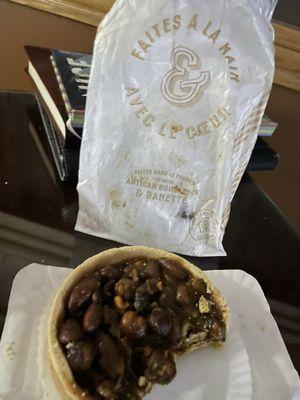 Salted Carmel nuts tart.