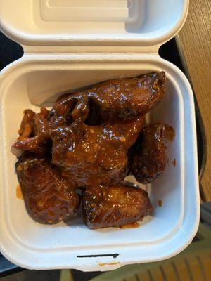 Vegan Wings (Soya) Manchurian flavored