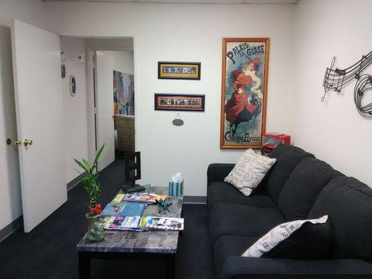 My office waiting room.