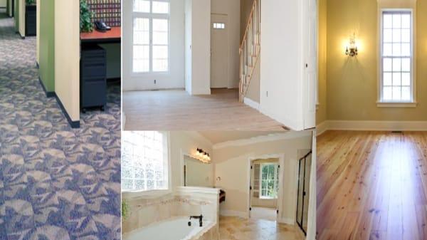 Real Estate Cleaning, Rental Move-outs, Commercial Offices, and Foreclosures