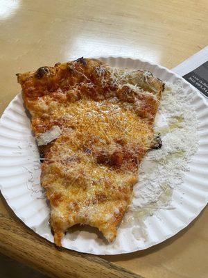 Plain slice. I couldn't wait to try!