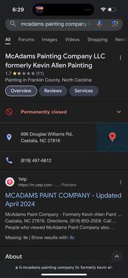 McAdams Paint Company