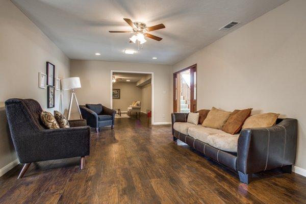 Living Area 1 Garland Home