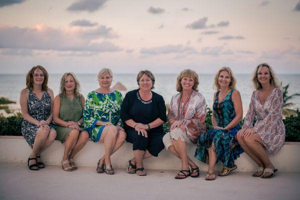 Us girls in Riviera Maya.