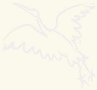 The crane, an ancient Chinese symbol for longevity