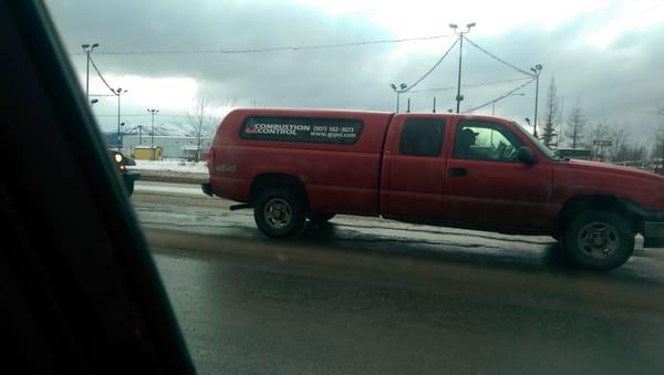 This guy is a terrible driver.