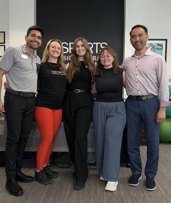 Meet our San Francisco FiDi team! Dr. Giancarlo Centeno, Dr. Cynthia Koch, Zoe Landis, Carlie Relyea, and Dr. Patrick Gee