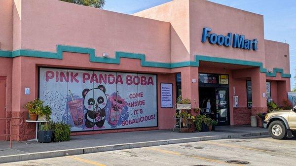 Located in Chevron gas station