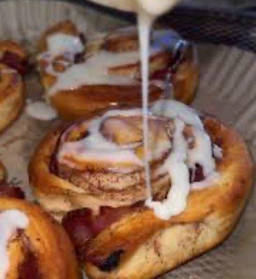 Delicious cinnamon rolls