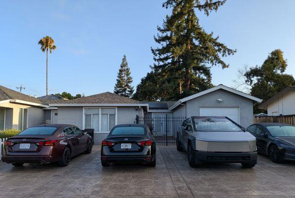 AFTER - new stamp concrete