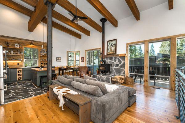 Summit listing with Rustic modern living.