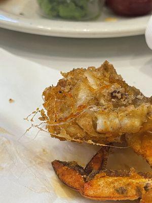 Fishing line crab legs