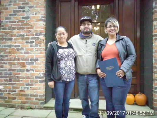 Villareal family happy customers