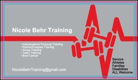 Nicole Behr Training
