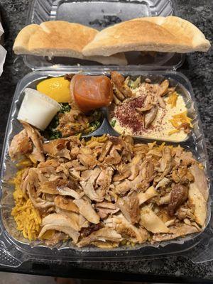 18. Chicken Shawerma Dinner