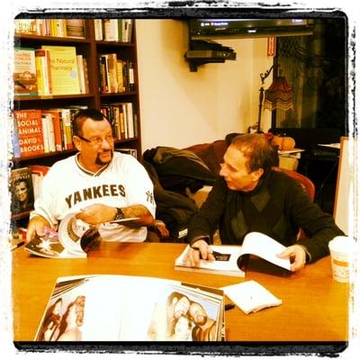 Luke Williams, Bushwhacker and George Napolitano, Author of Hot Shots and High Spots - book signing and wrestling meet and greet