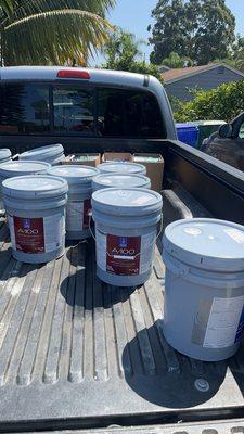 I placed the order in Carmel Mountain and my handyman picked up in Oceanside right away.