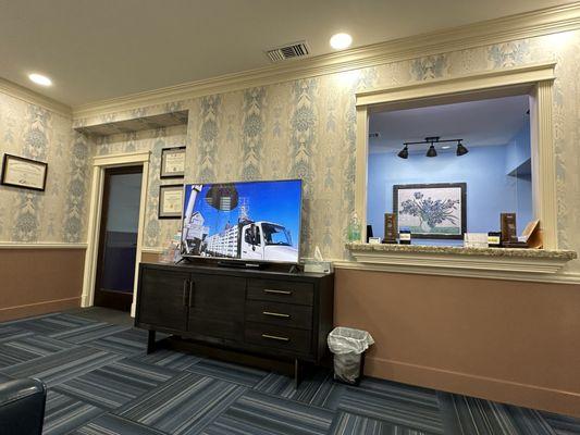 Reception area Feb 14 2024