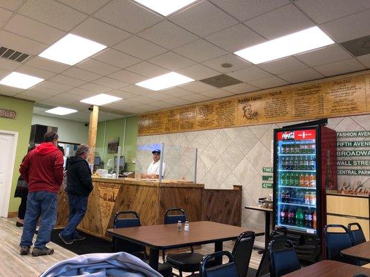 Front counter