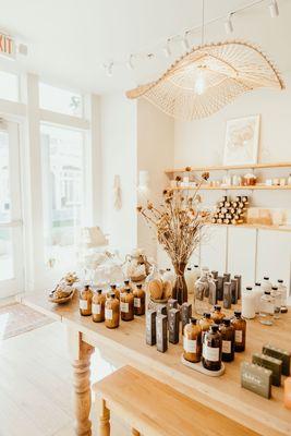 Refillable hand soap, shampoo, body wash, conditioner, lotion and more!