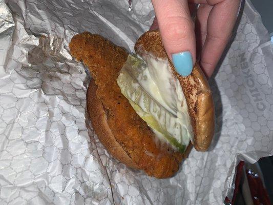 More mayo than lettuce