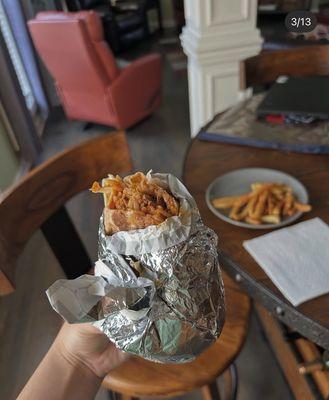 My yummy Regular Burrito