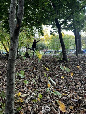 Hole 18 around circle 2 left