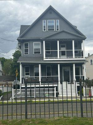 This is the final replacement of both porches!