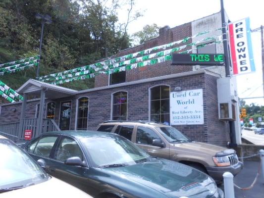 1.5 Miles south of the Liberty tunnels across from McDonalds.