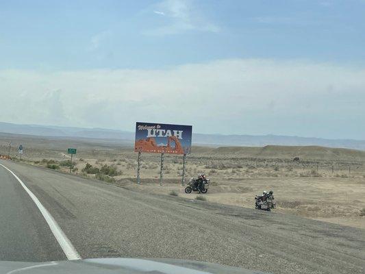 Utah State Line