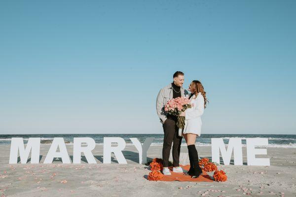 Proposal / Engagement in St. Augustine! Nights of Lights Proposal!