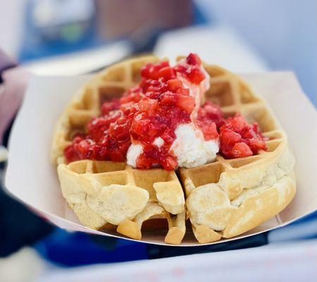 Confetti Waffles