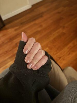 Neutral chrome Picture does NOT do justice to how pretty and shiny these are !!