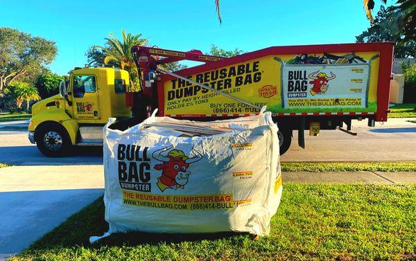 I love this bag. I am always able to clean out when i want without having to wait for a dumpster to get dropped off.