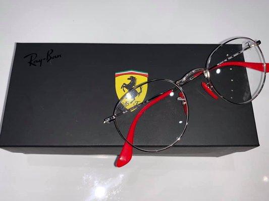 New Rayban Ferrari collection