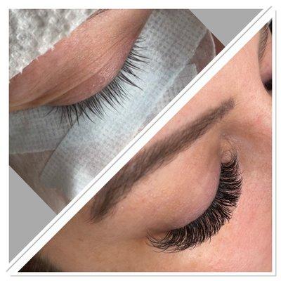 Sassed Lashes and Brows