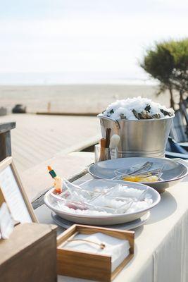 Event table display.