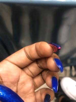 Poor acrylic craftsmanship