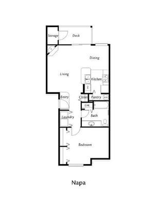 1x1 733-741 sq ft