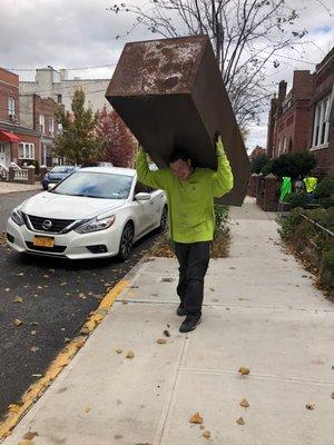 No job too small. From one piece to a truck load. We take it all away....