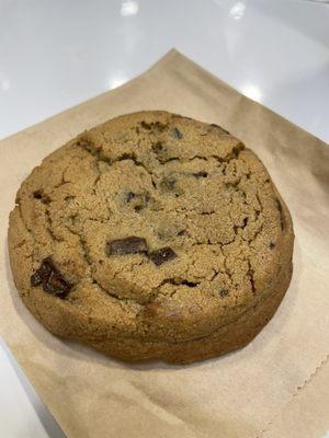 $2.50 warm cookie from the cafe