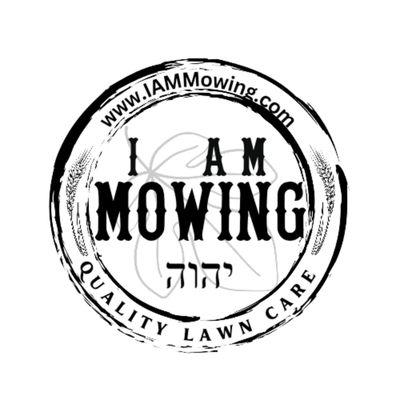 I AM Mowing Logo