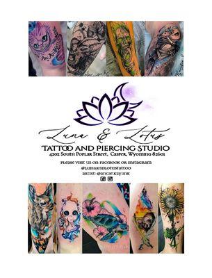 Luna & Lotus | Tattoo & Piercing Studio