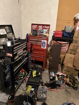 One of our many tool boxes at the shop.