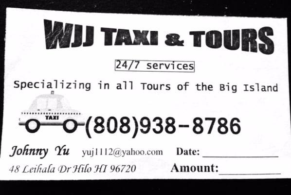 WJJ Taxi & Tours