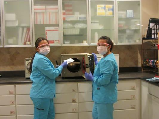 Sterilization is top priority here.