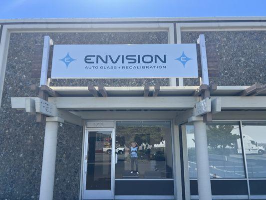 Front of store Envision auto glass + Recalibration